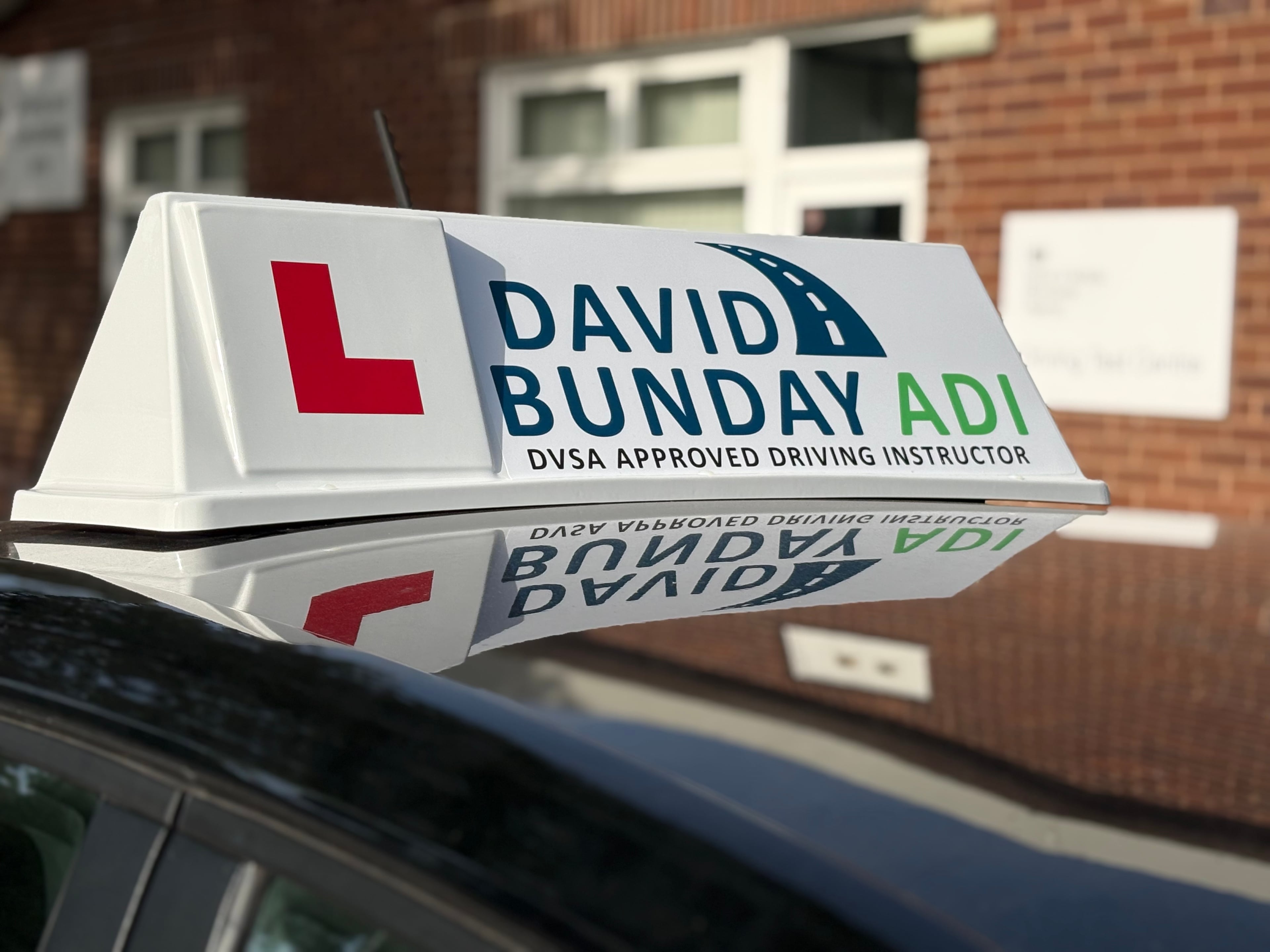 David Bunday ADI — driving instructor car